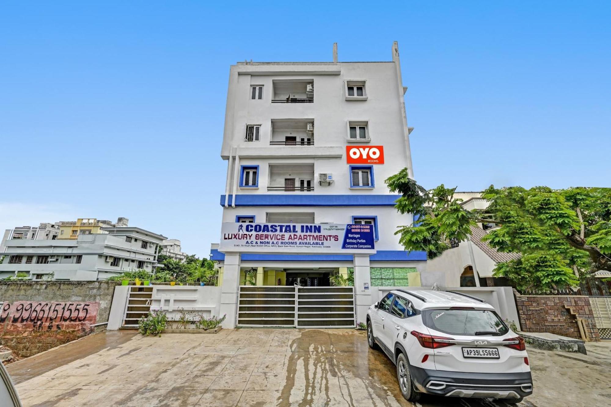 Kākināda Hotel O Coastal Inn Luxury Service Apartments מראה חיצוני תמונה